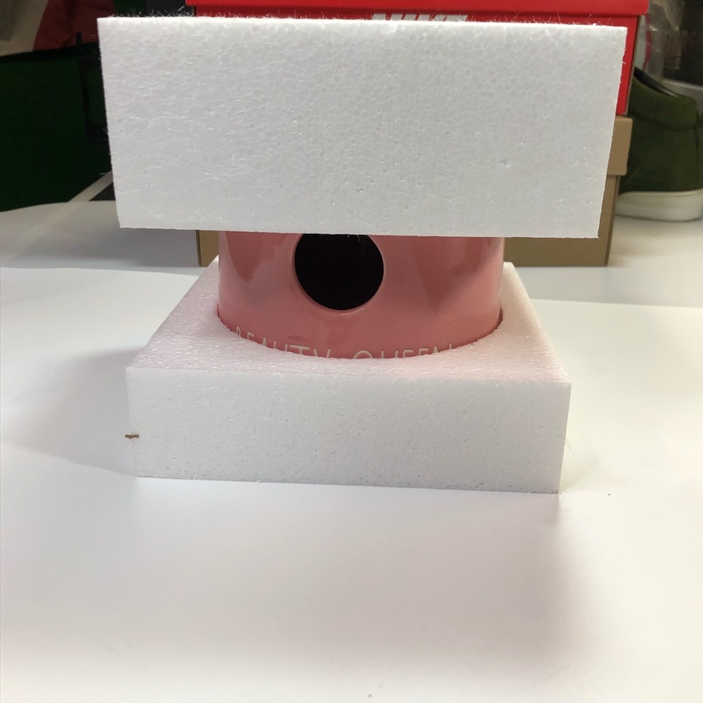 Rae Dunn Beauty Queen Ceramic Pink Birdhouse - Picture 6 of 7